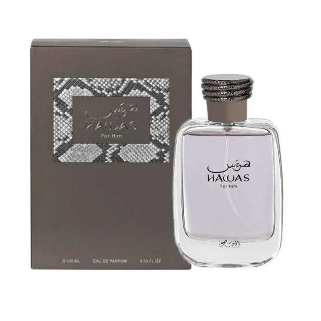 Hawas For Men Eau De Parfum - 100ML (3.4 Oz) By Rasasi