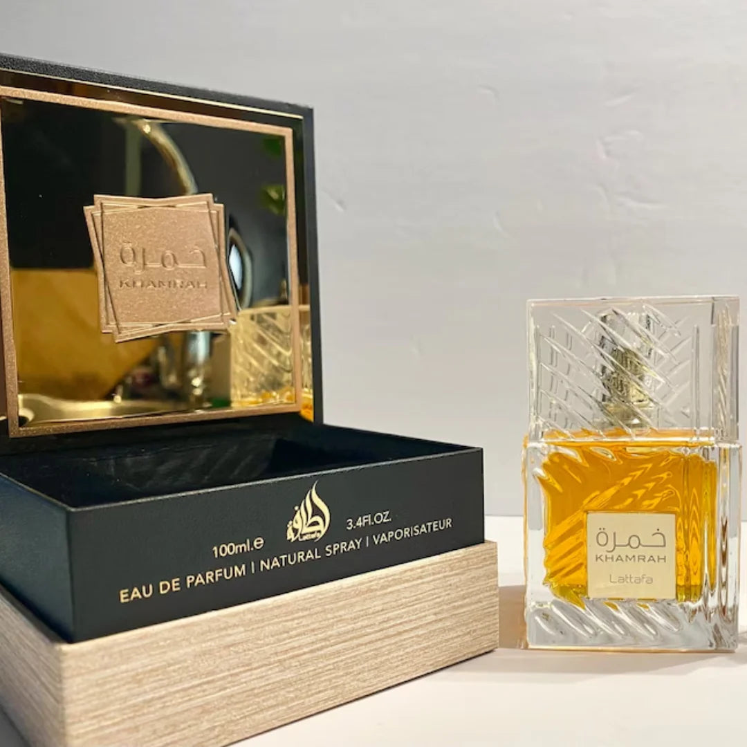 Khamrah EDP-100ml (3.4oz) By Lattafa - A Timeless Tale Of Exquisite Aroma
